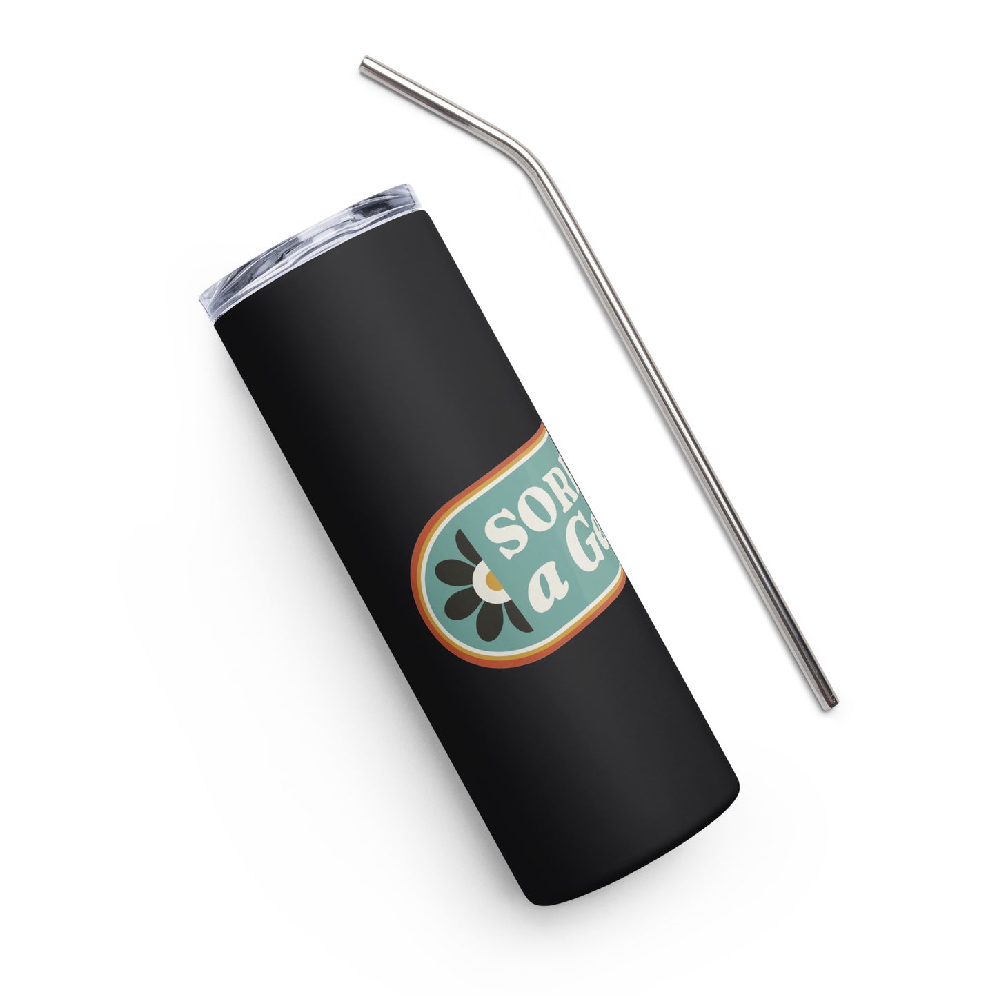 Sorry I'm a Gemini Stainless steel tumbler
