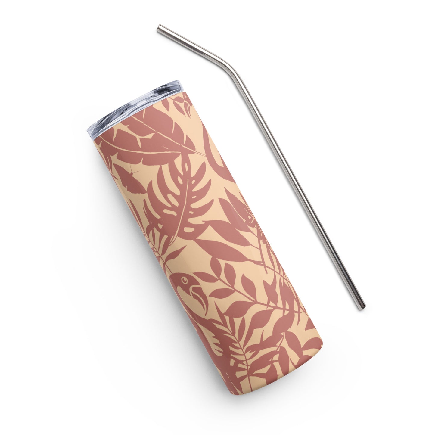 Flamingo Pattern Stainless steel tumbler