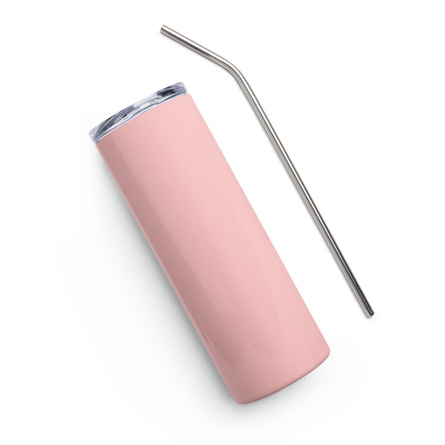 Strong Women Strong World (Pink) Stainless steel tumbler