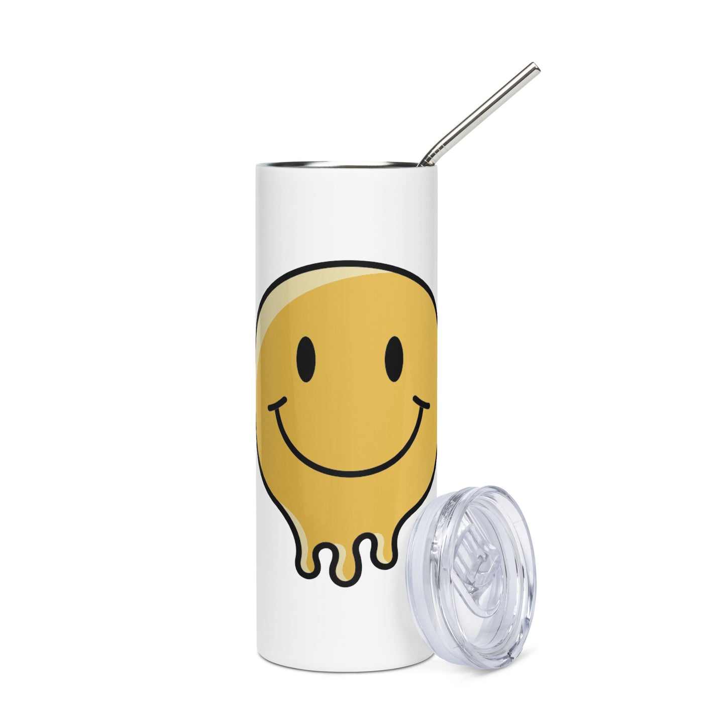 Smiley Stainless steel tumbler