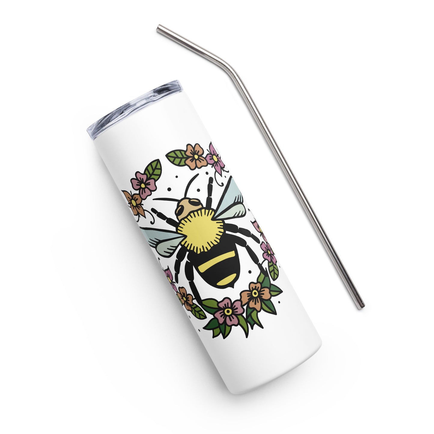 Queen Bee Stainless steel tumbler