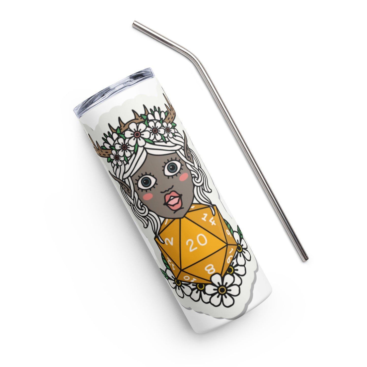 Natural 20 Stainless steel tumbler