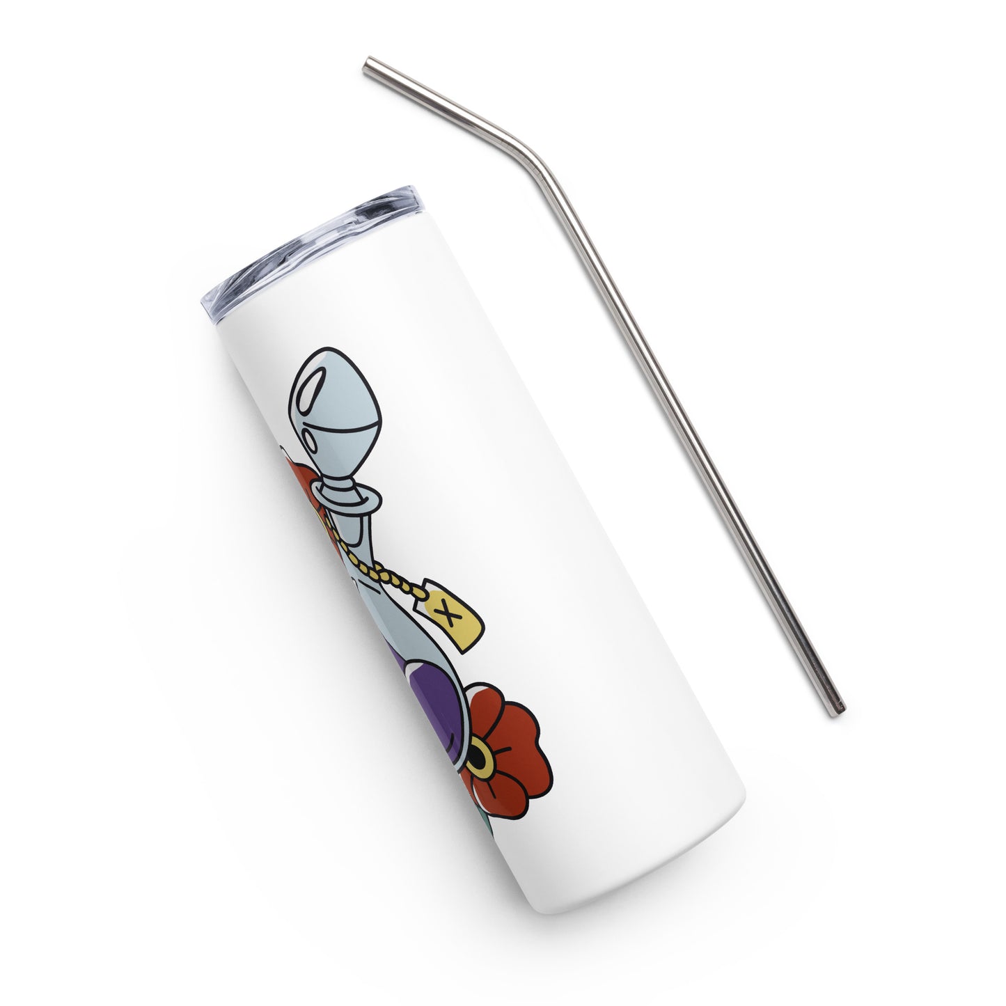 Potion & Flowers Stainless steel tumbler