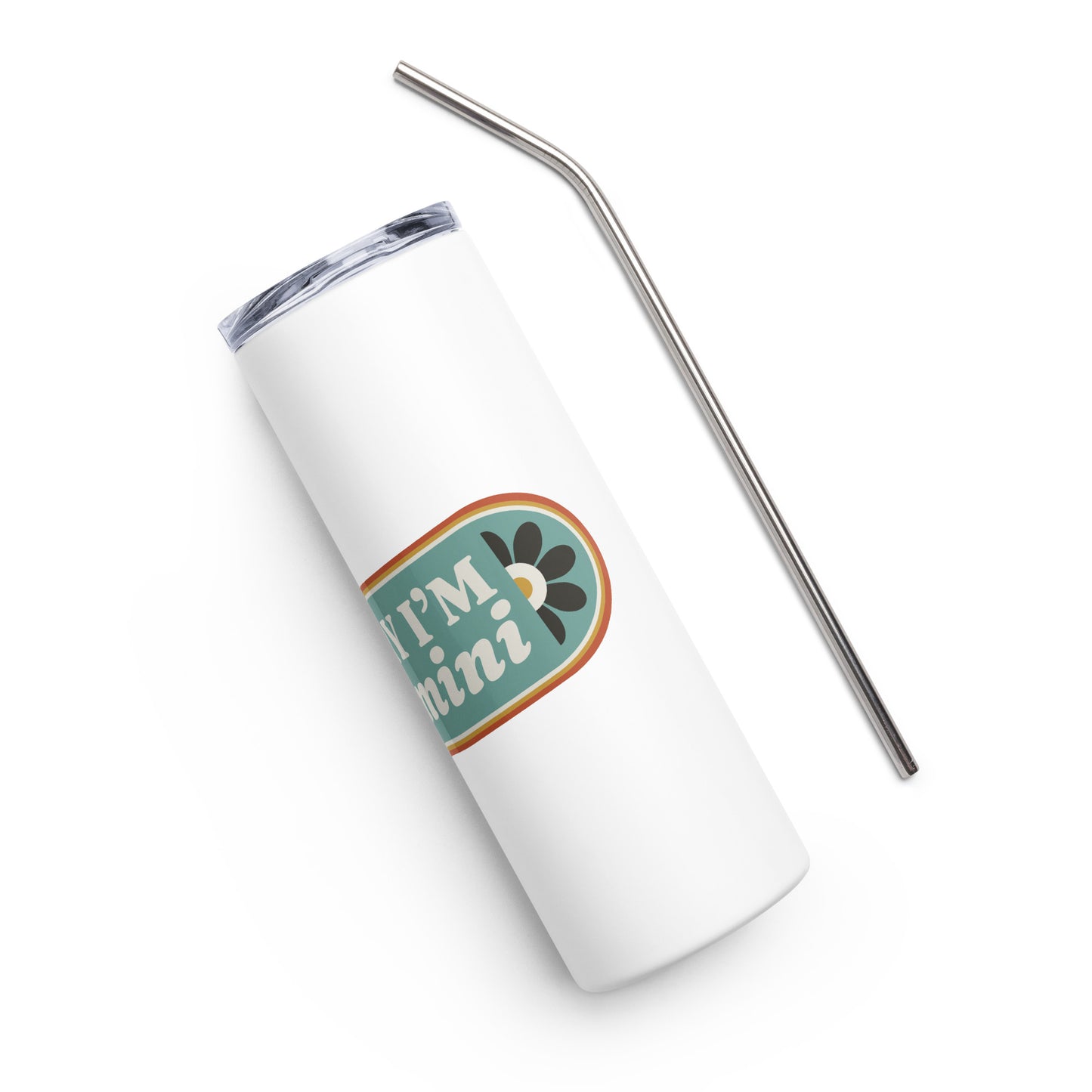 Sorry I'm a Gemini Stainless steel tumbler