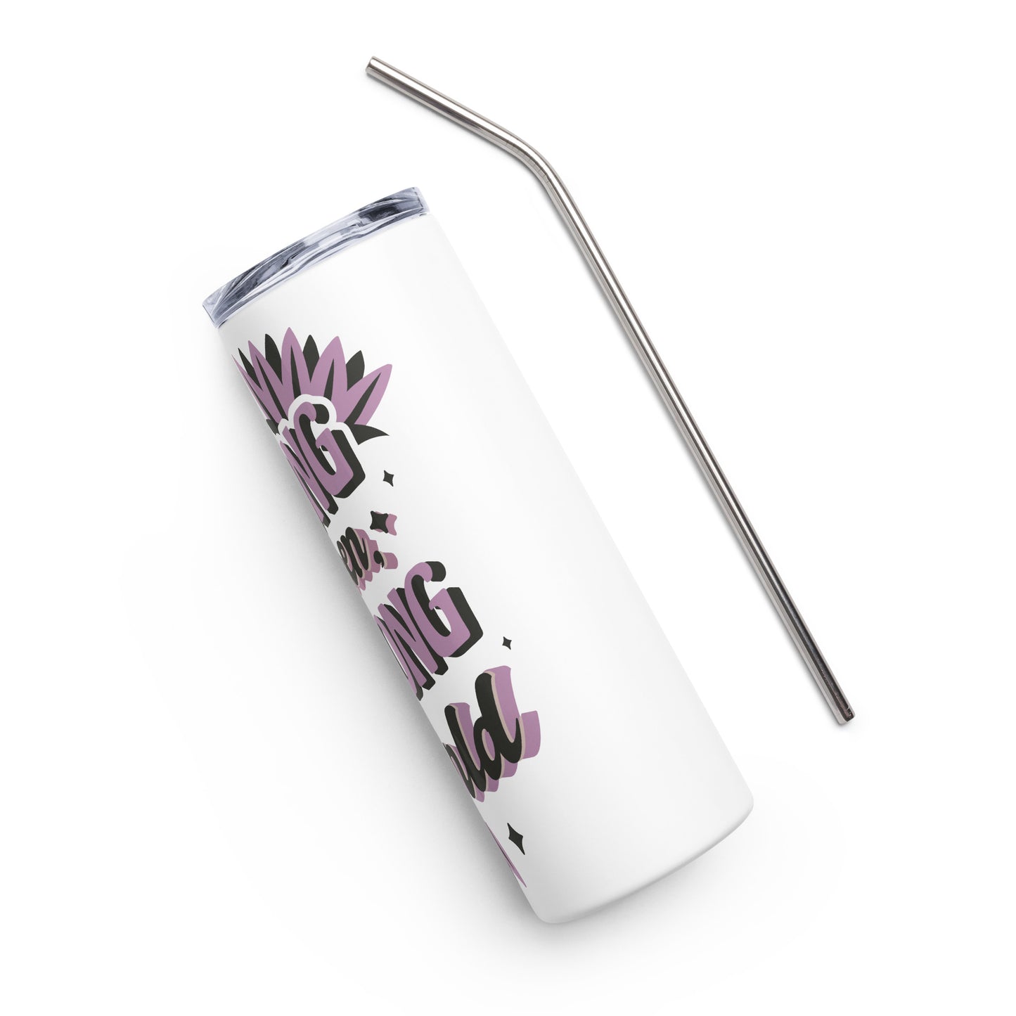 Strong Women Strong World Stainless steel tumbler