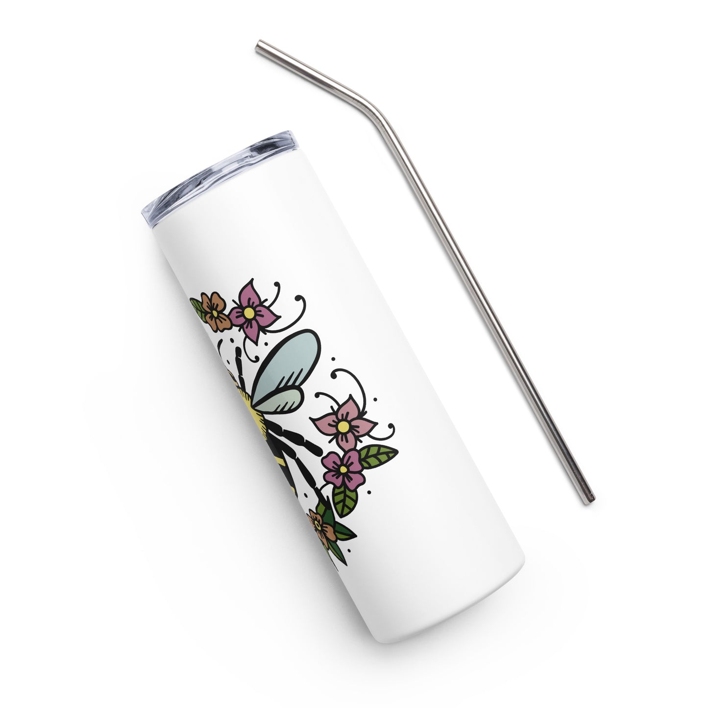 Queen Bee Stainless steel tumbler
