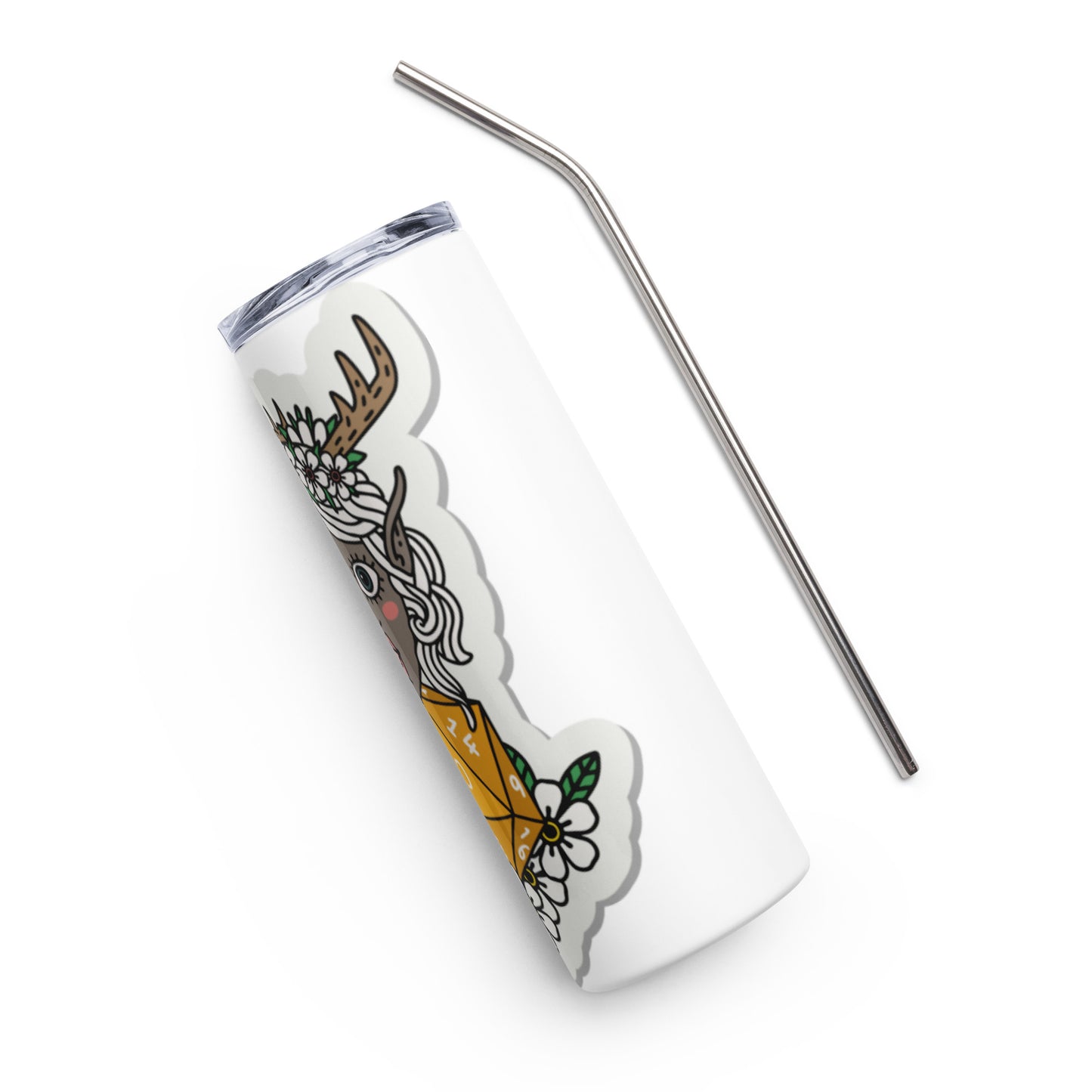 Natural 20 Stainless steel tumbler