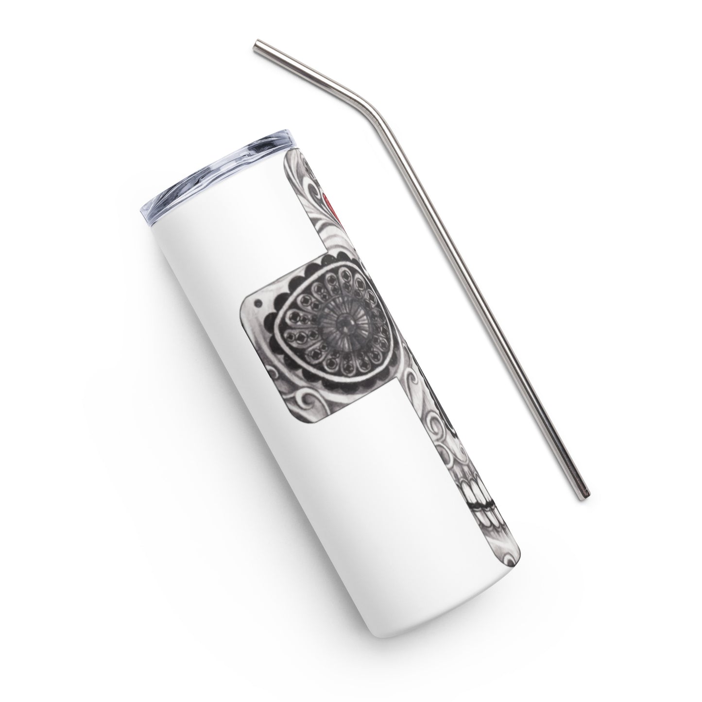 Skull Cross Stainless steel tumbler