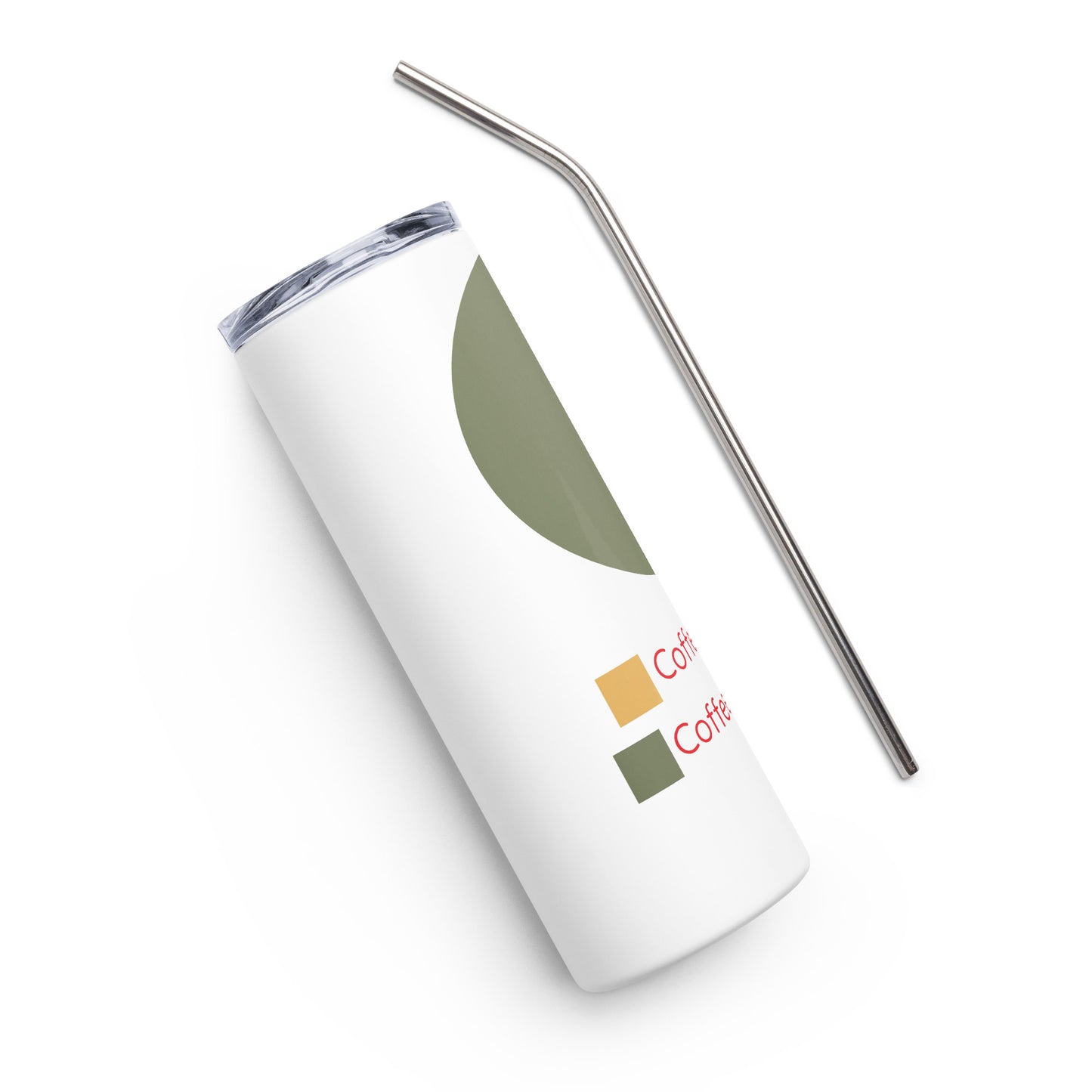 Coffee Intake Chart Stainless steel tumbler