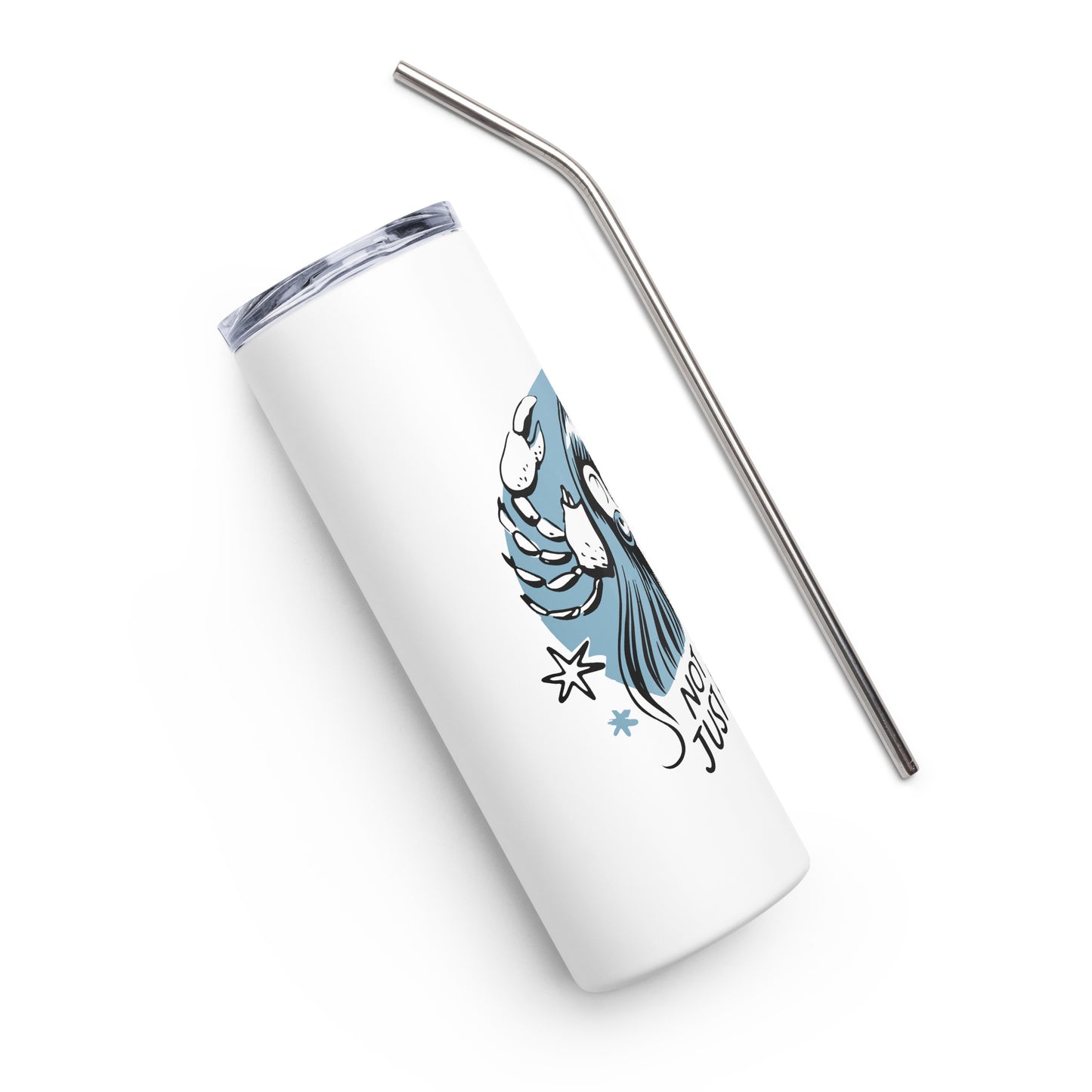 Not Moody Just A Cancer Stainless steel tumbler