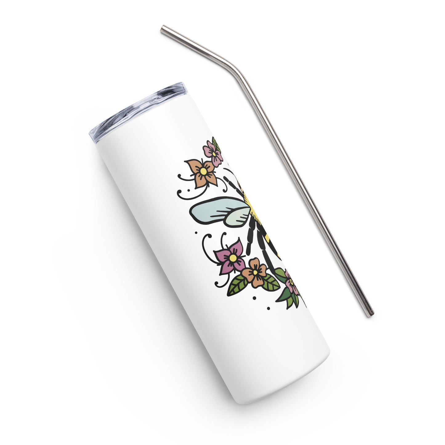 Queen Bee Stainless steel tumbler