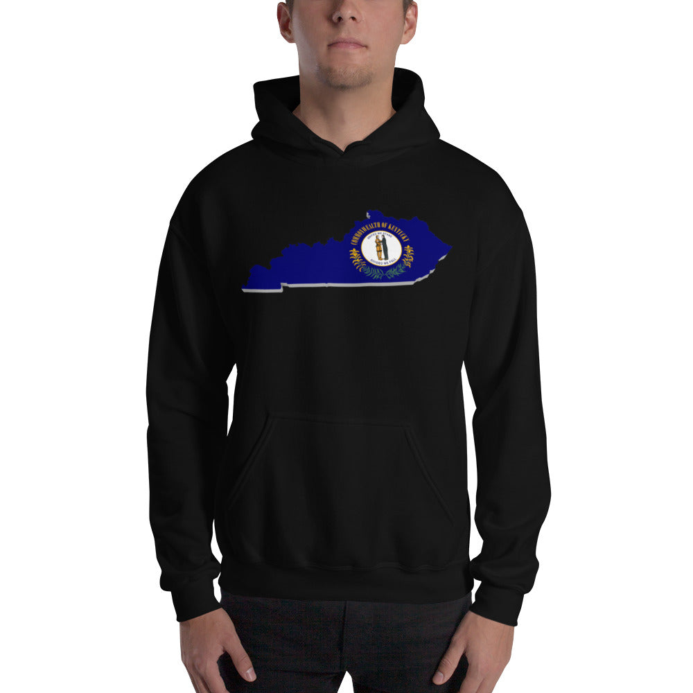KY State & Flag Unisex Hoodie