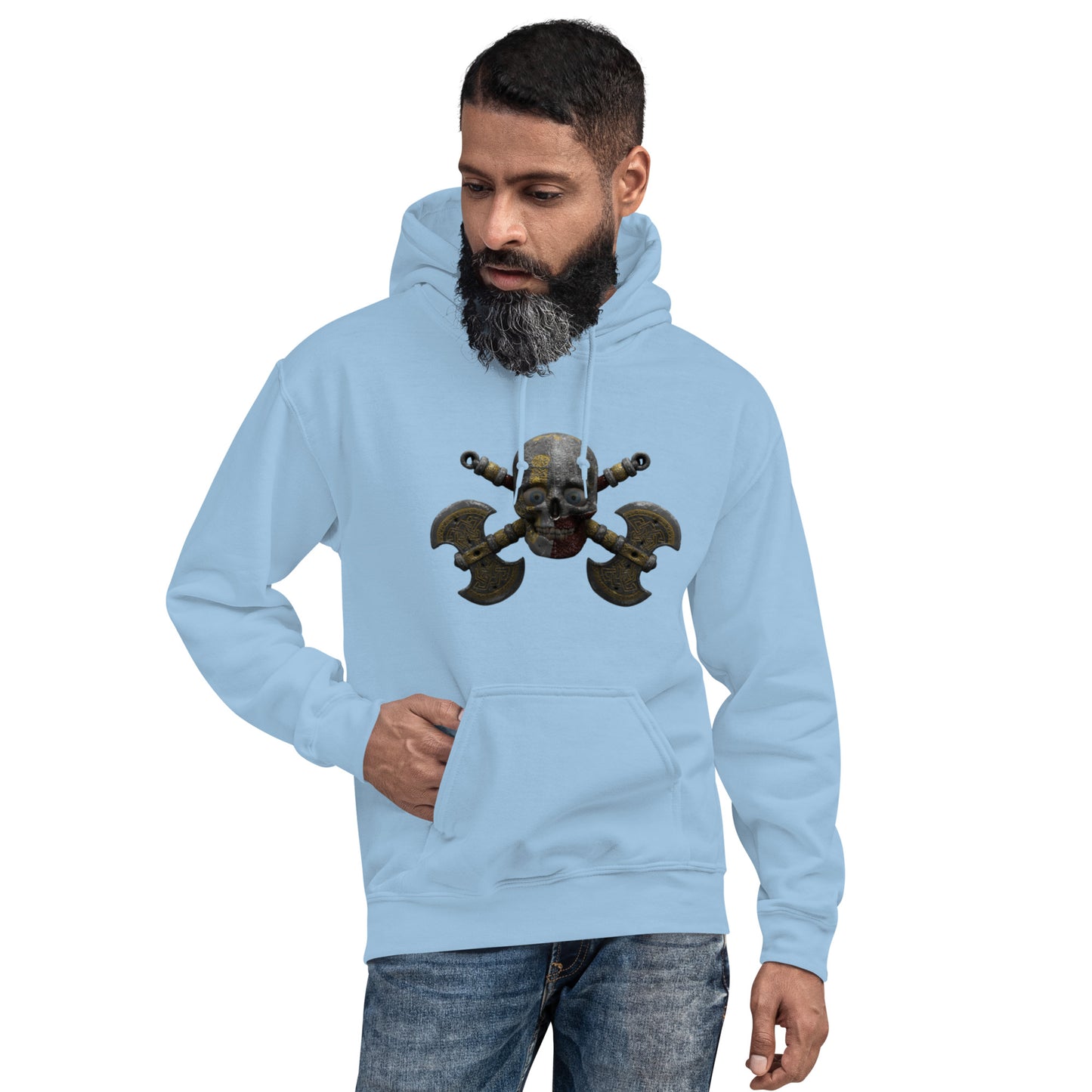 Skull & Crossed Axes Unisex Hoodie