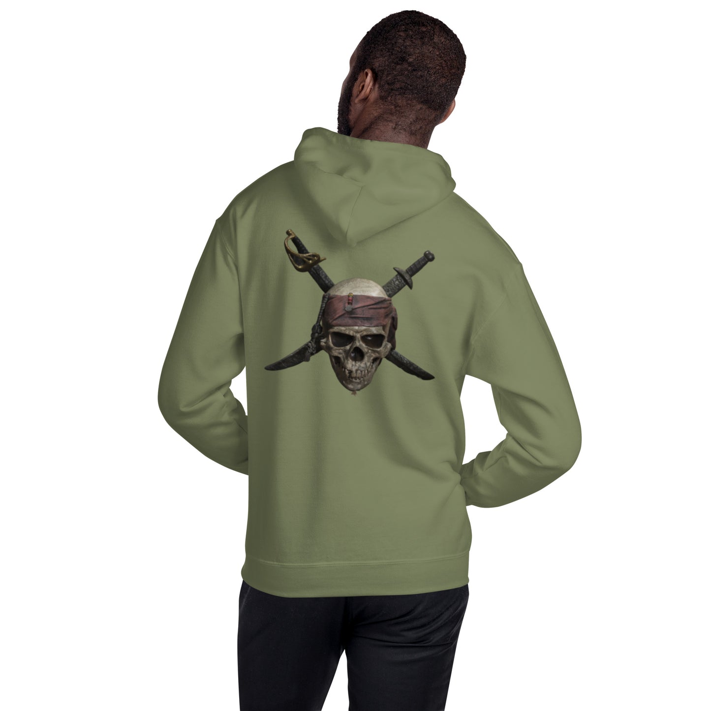 Skull & Swords Pirate Unisex Hoodie