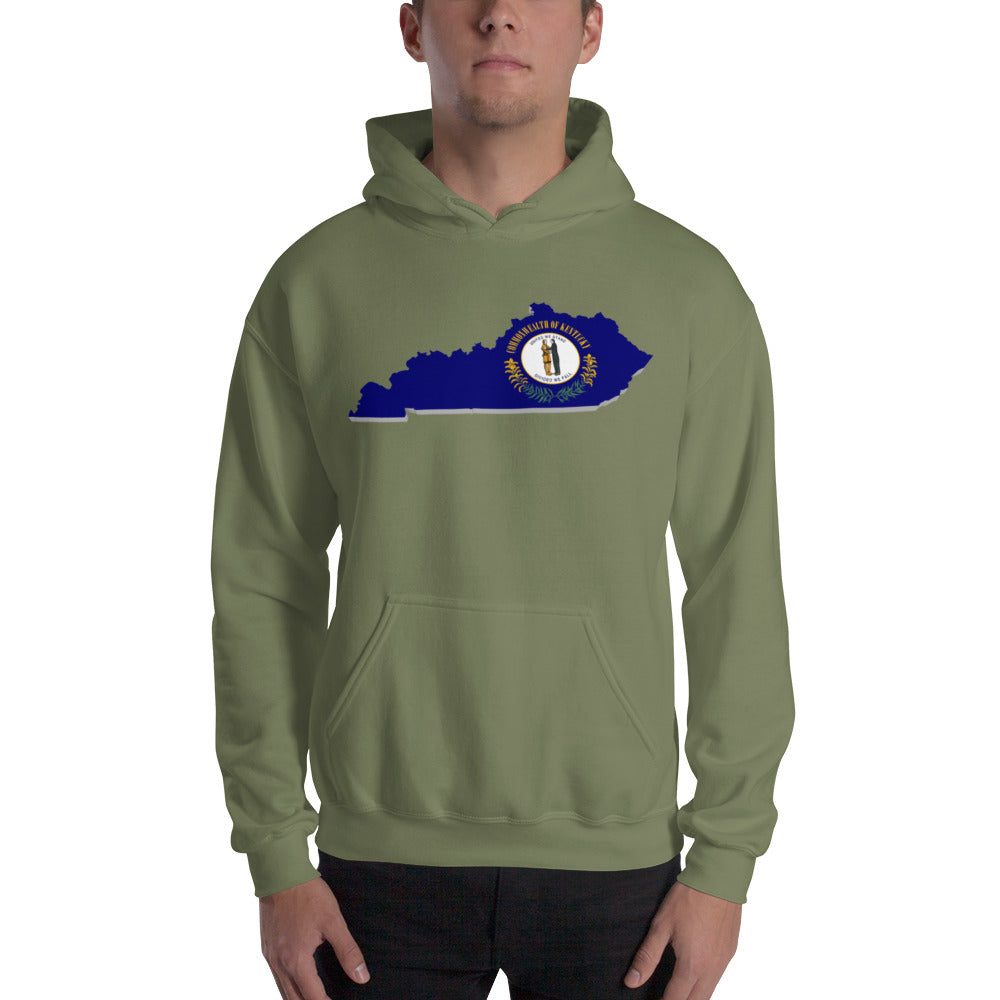 KY State & Flag Unisex Hoodie