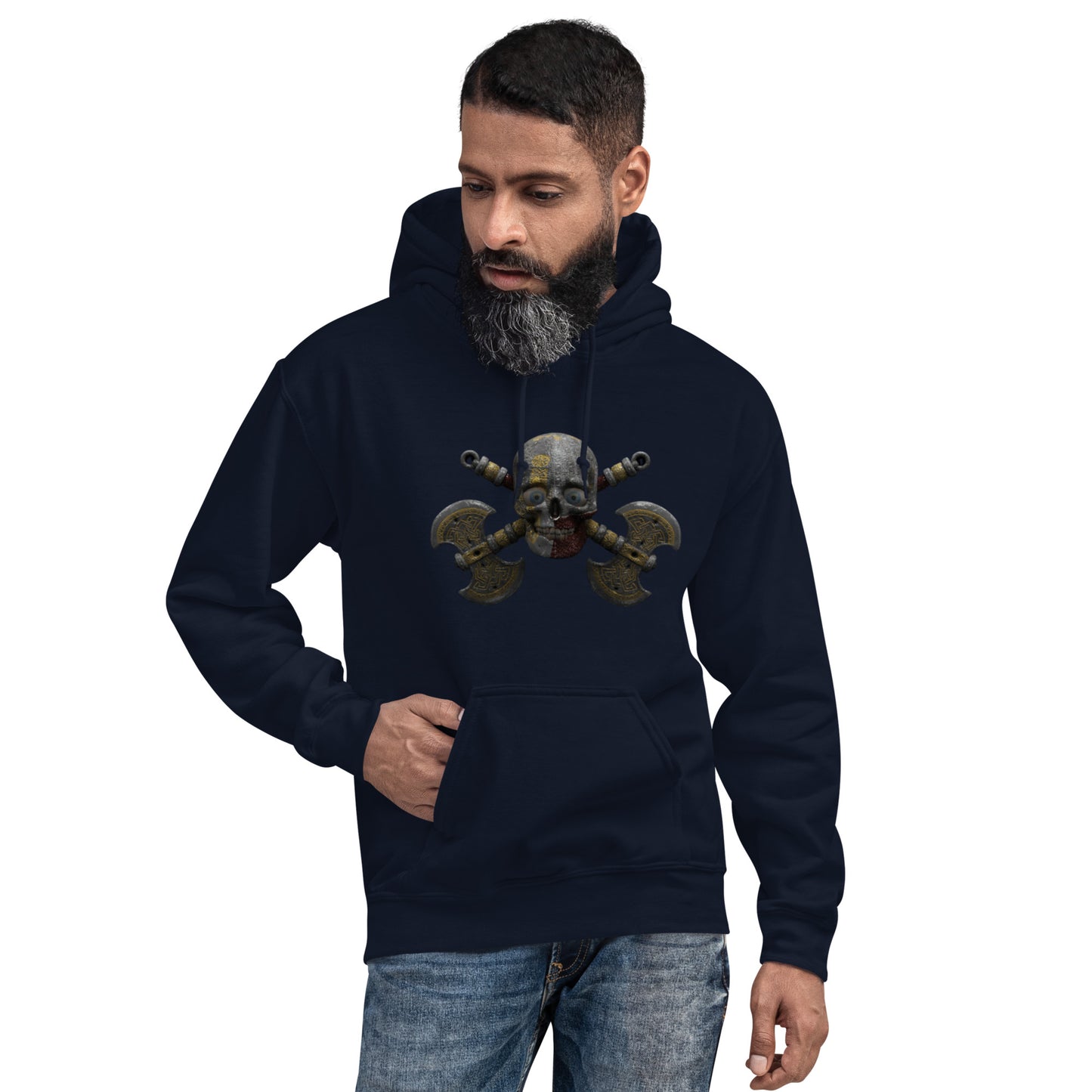 Skull & Crossed Axes Unisex Hoodie