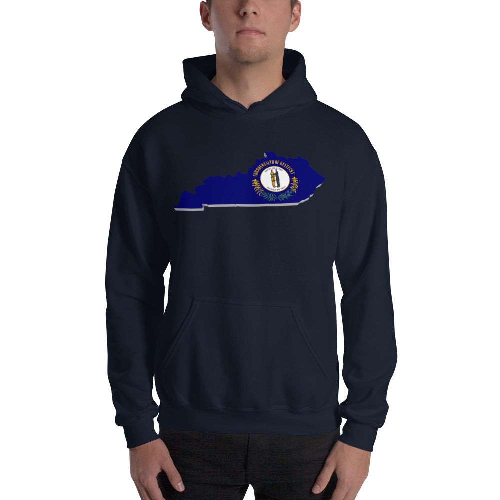 KY State & Flag Unisex Hoodie