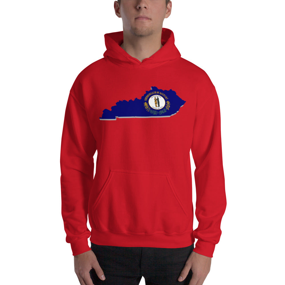 KY State & Flag Unisex Hoodie