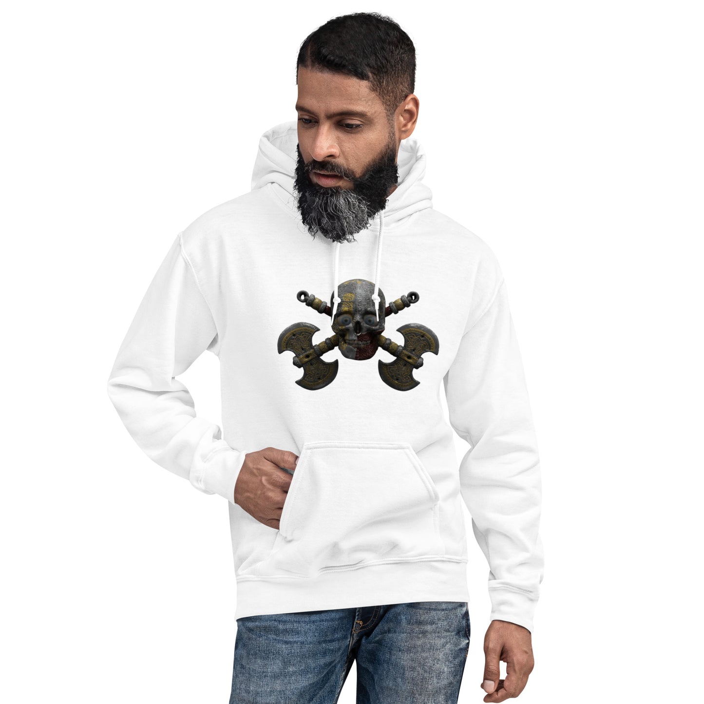 Skull & Crossed Axes Unisex Hoodie