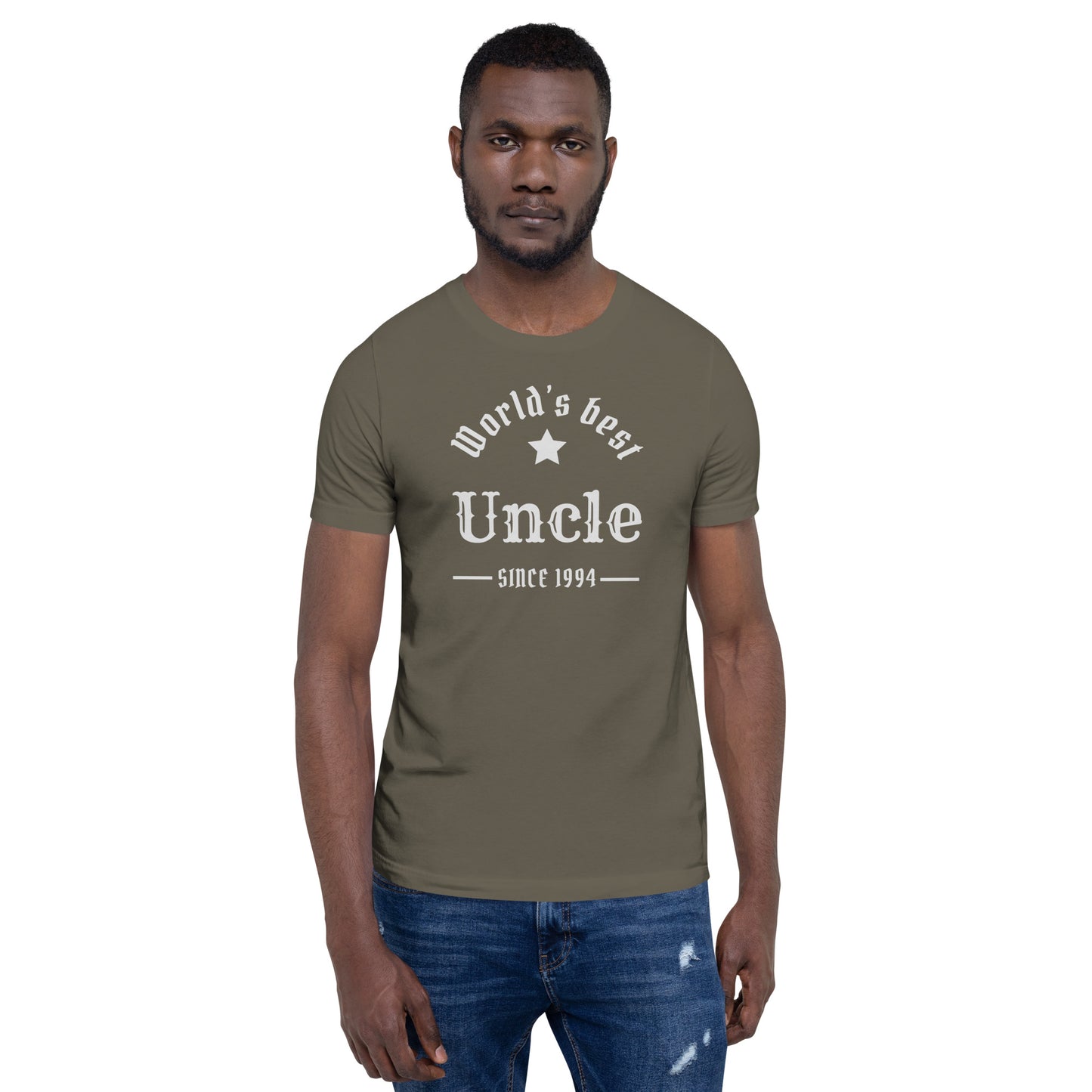 World's Best Uncle Since (Customizable Year) Unisex t-shirt