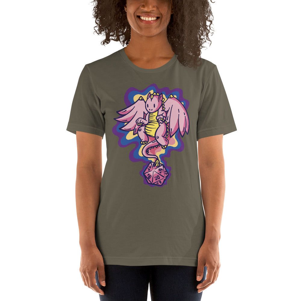 D20 Dragon Unisex t-shirt