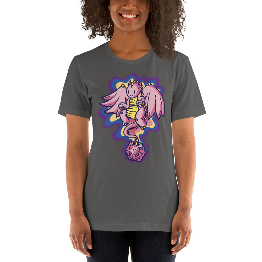 D20 Dragon Unisex t-shirt