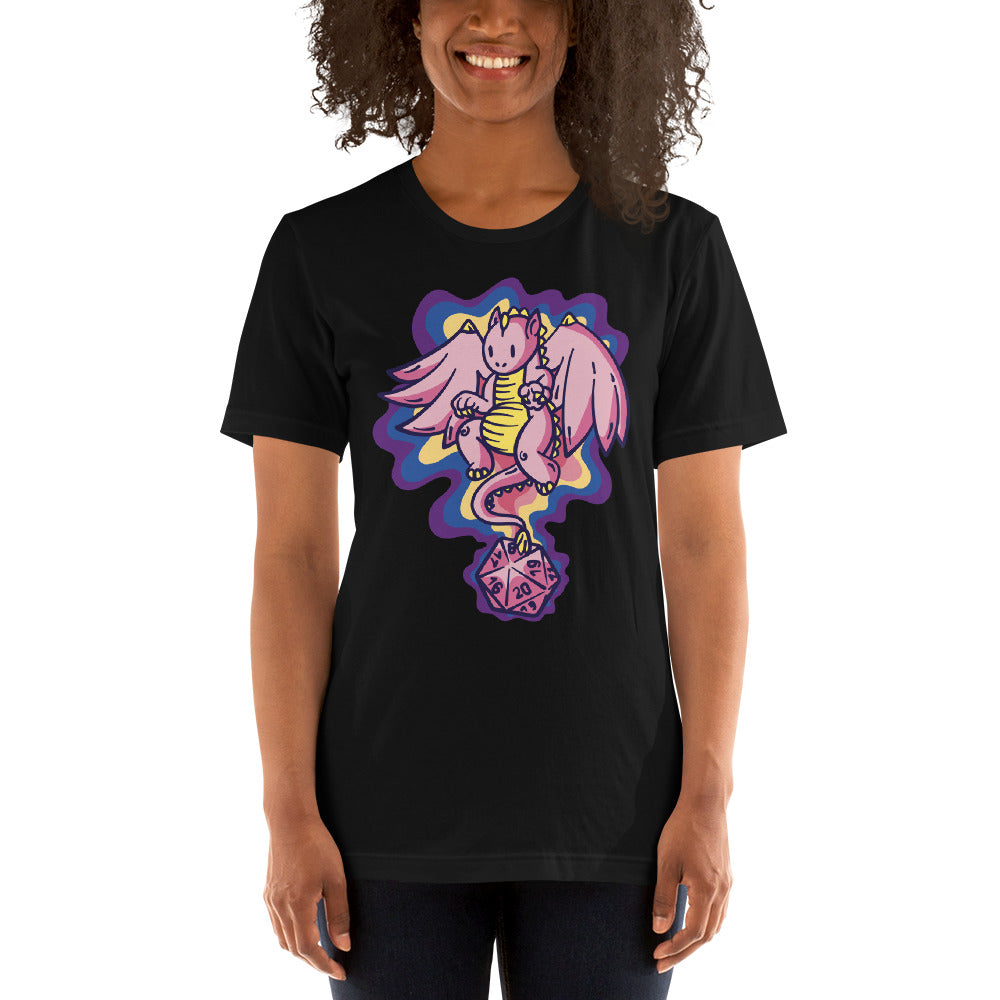 D20 Dragon Unisex t-shirt