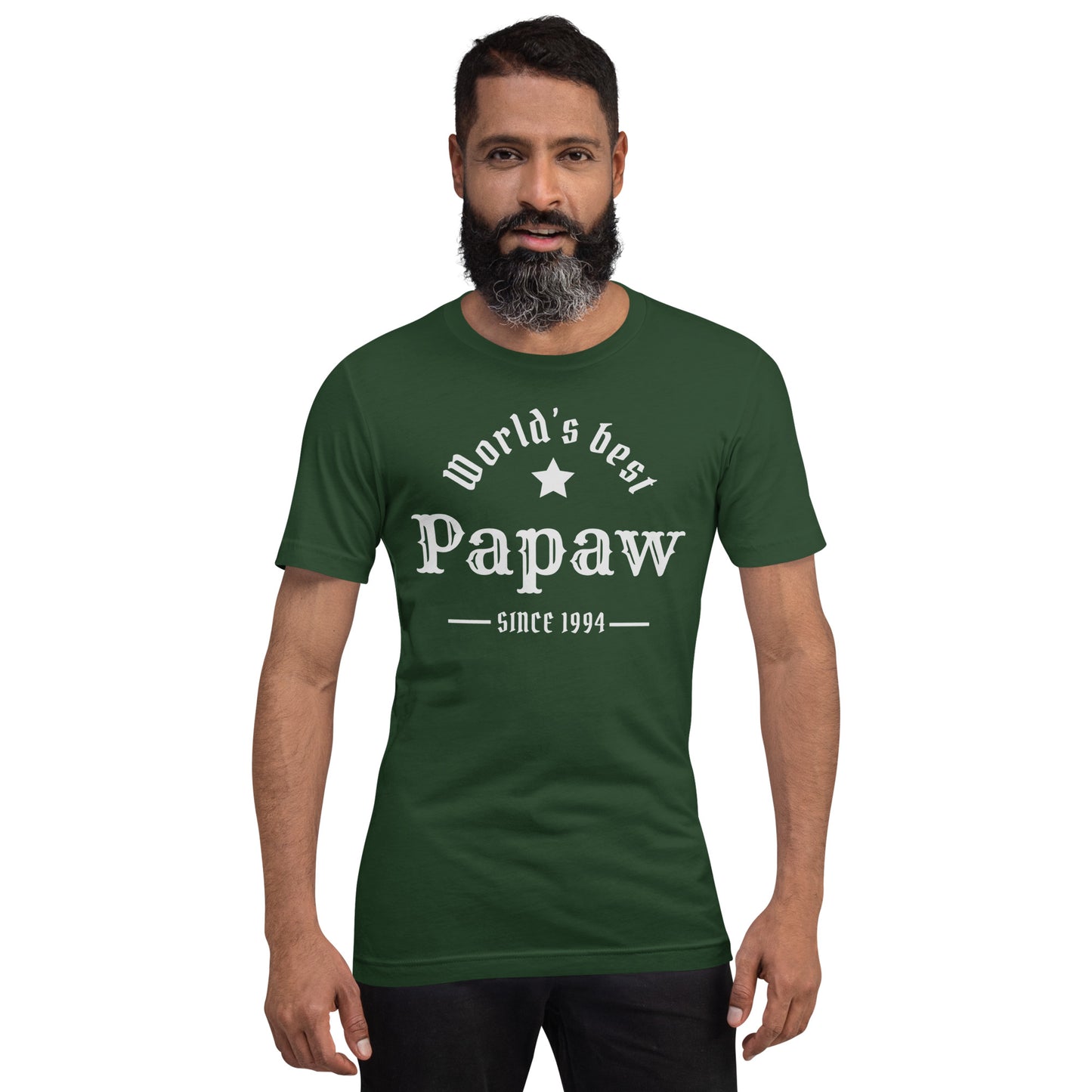 World's Best Papaw Since (Customizable Year) Unisex t-shirt