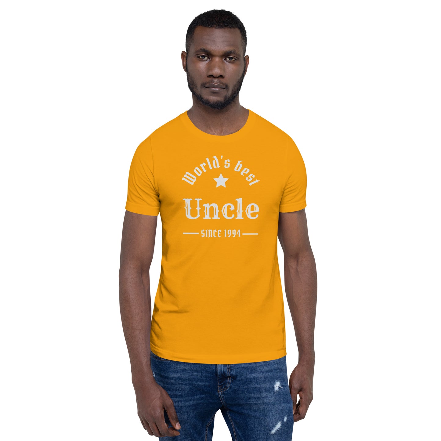 World's Best Uncle Since (Customizable Year) Unisex t-shirt
