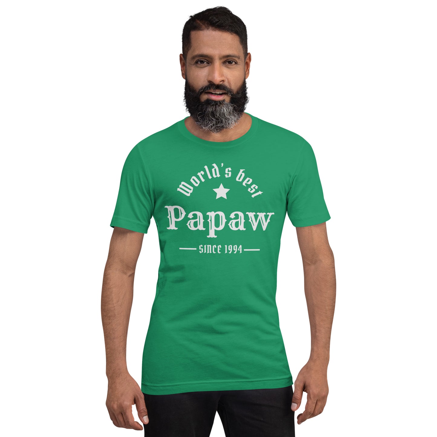 World's Best Papaw Since (Customizable Year) Unisex t-shirt