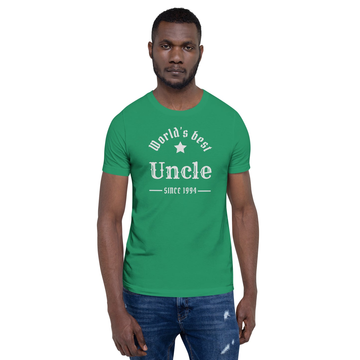 World's Best Uncle Since (Customizable Year) Unisex t-shirt