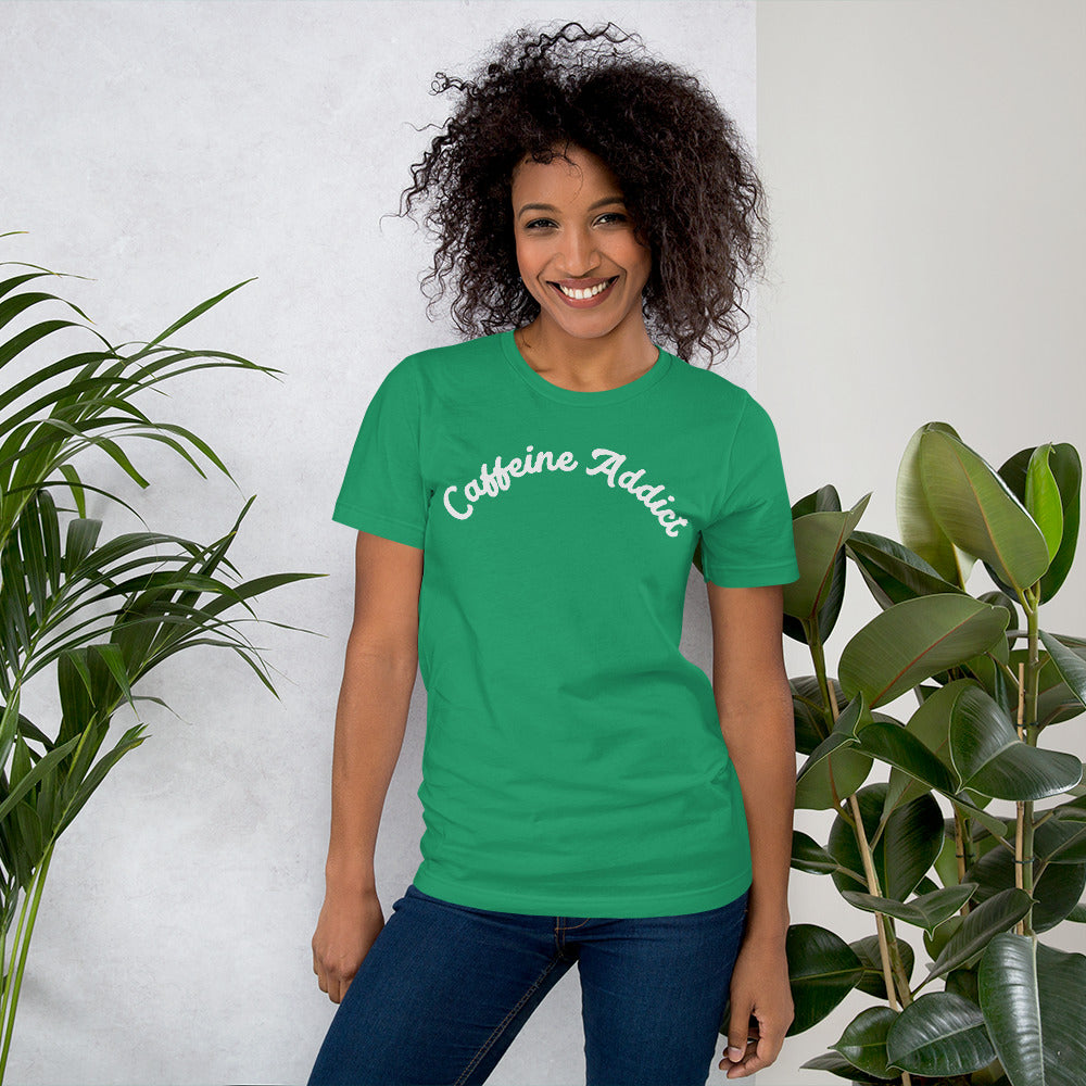 Caffeine Addict Unisex t-shirt