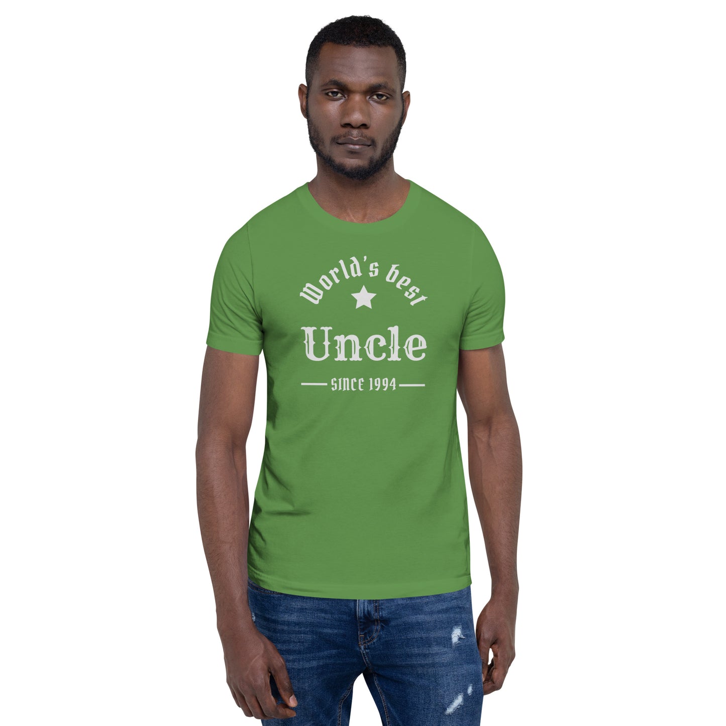 World's Best Uncle Since (Customizable Year) Unisex t-shirt