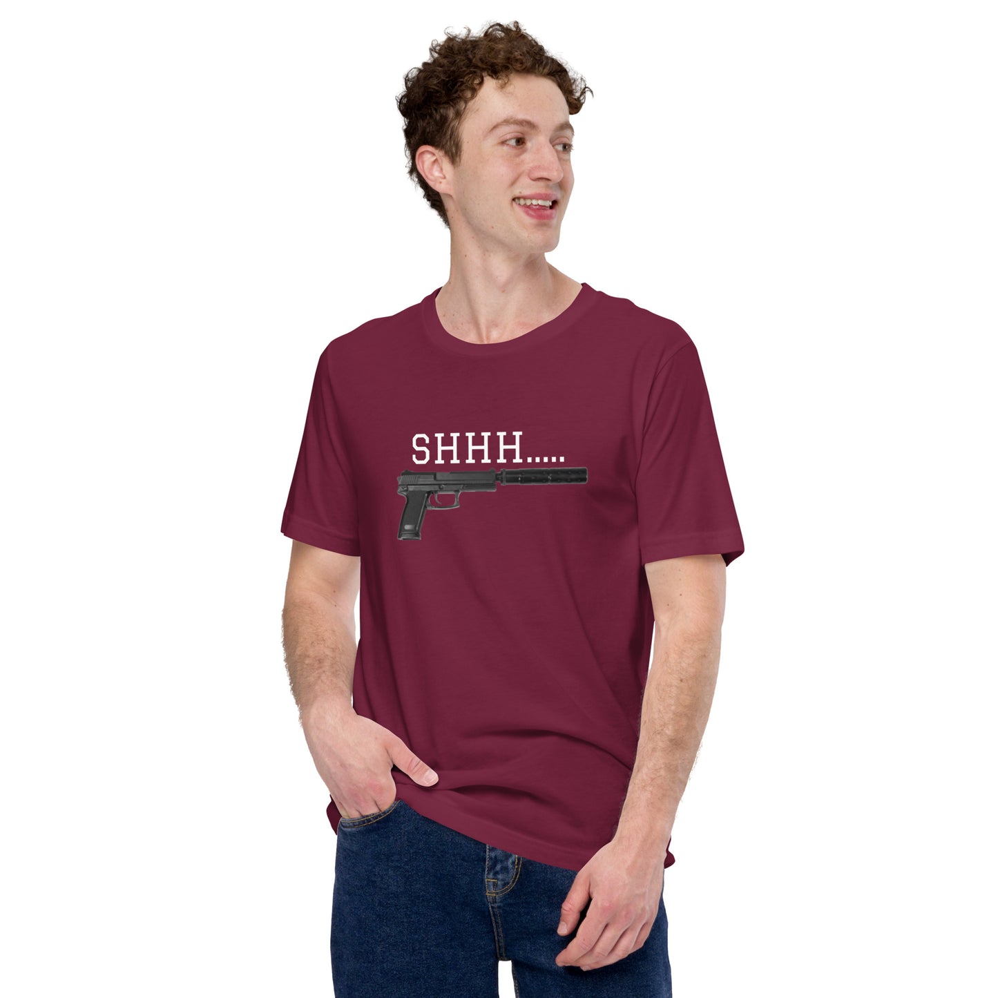 SHHH..... Unisex t-shirt