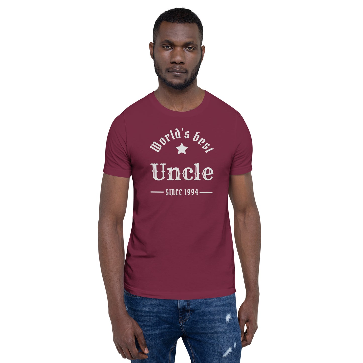 World's Best Uncle Since (Customizable Year) Unisex t-shirt