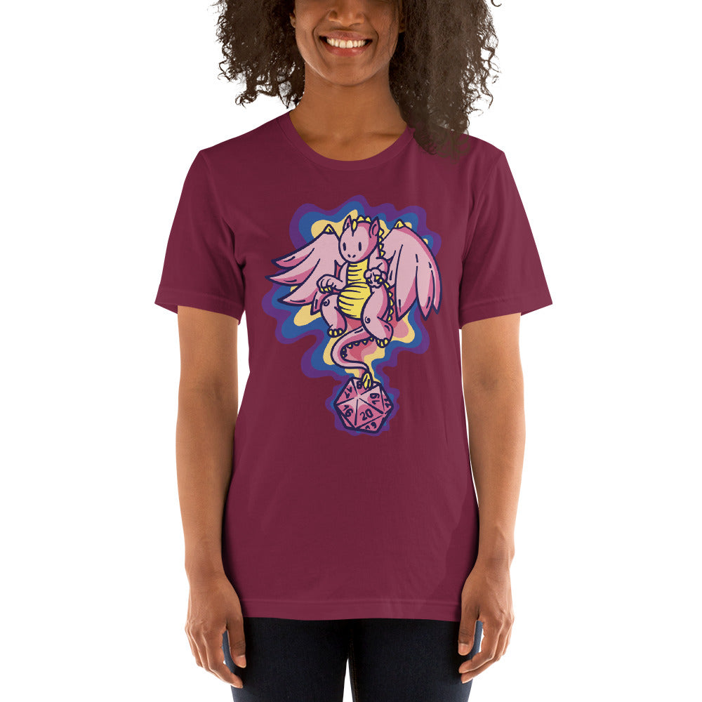 D20 Dragon Unisex t-shirt
