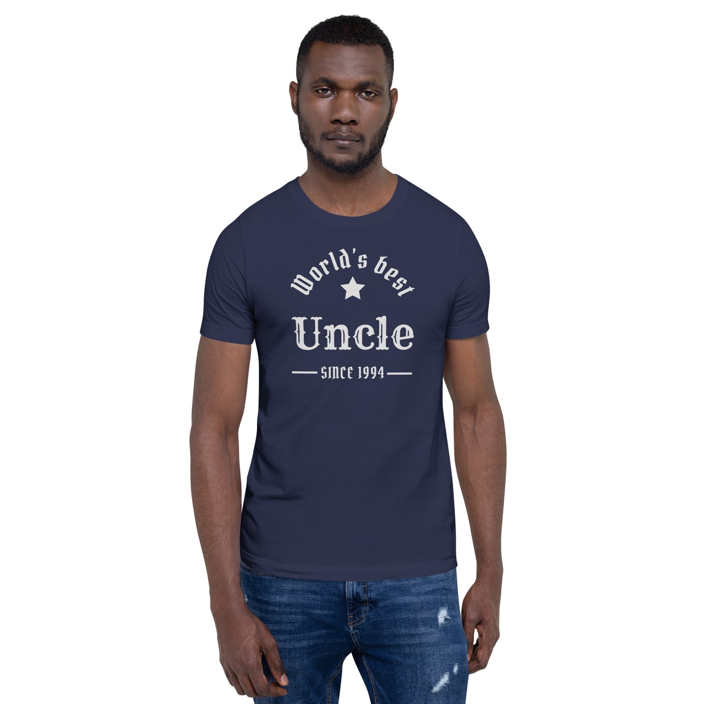 World's Best Uncle Since (Customizable Year) Unisex t-shirt