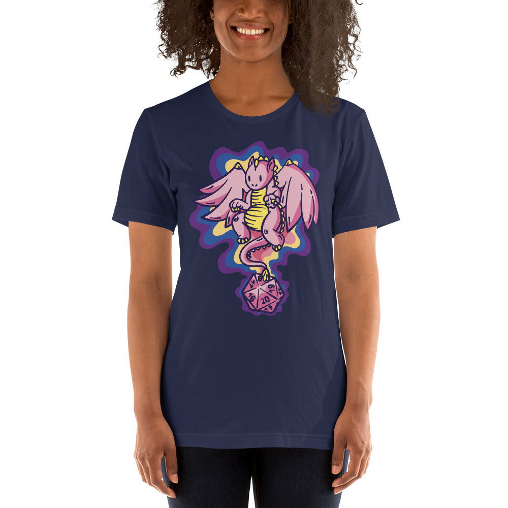 D20 Dragon Unisex t-shirt
