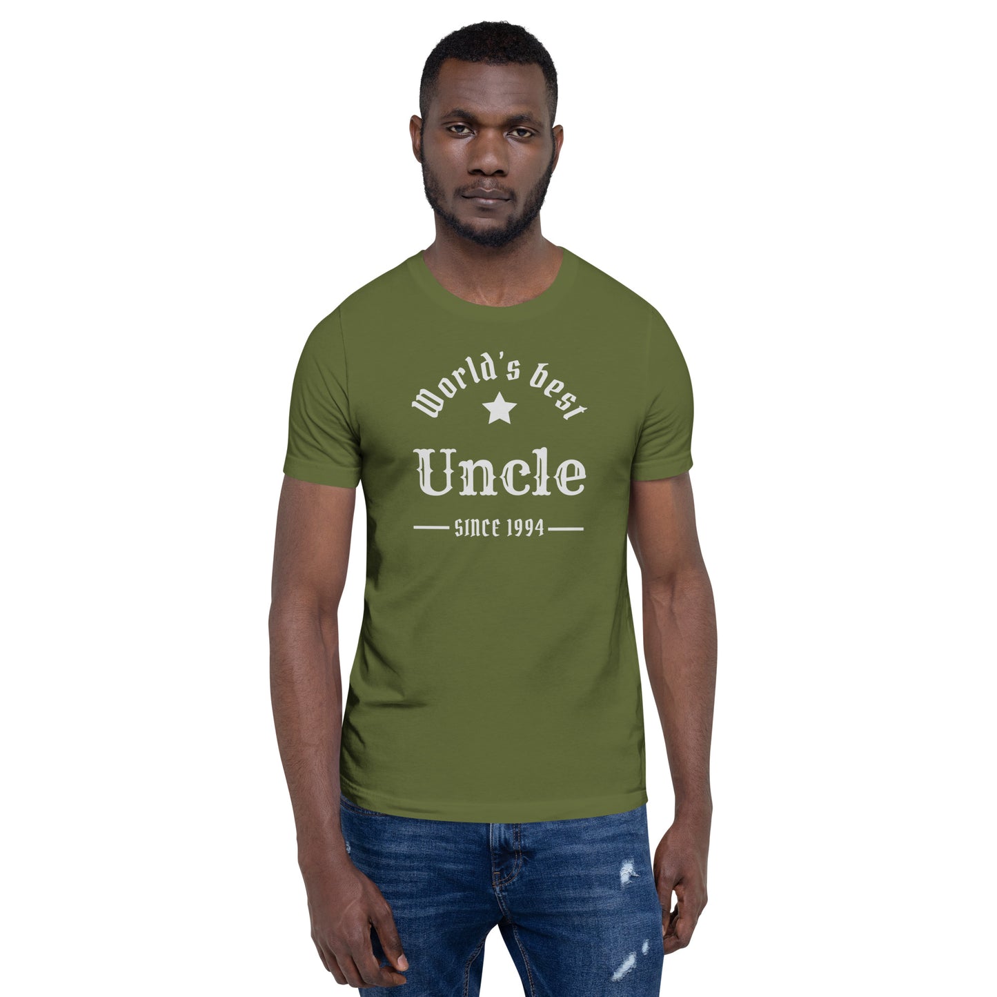 World's Best Uncle Since (Customizable Year) Unisex t-shirt
