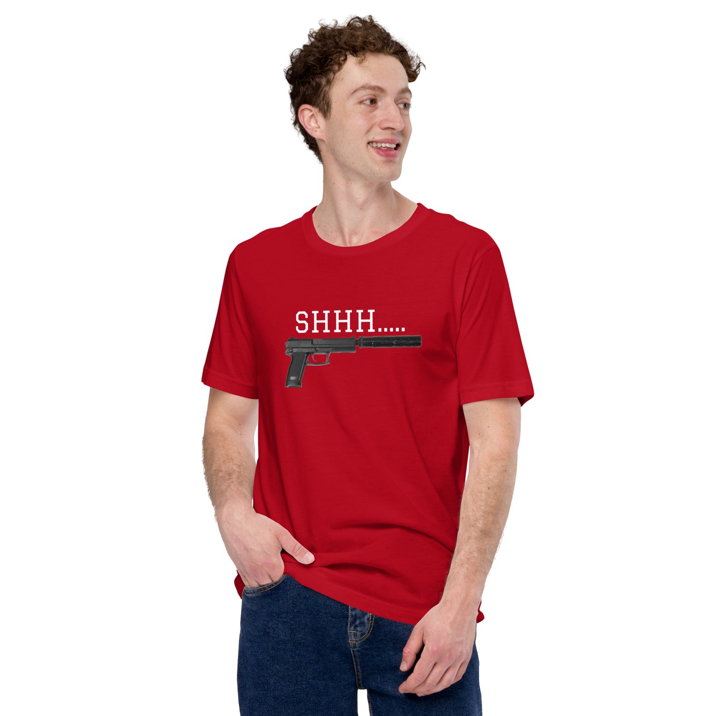 SHHH..... Unisex t-shirt