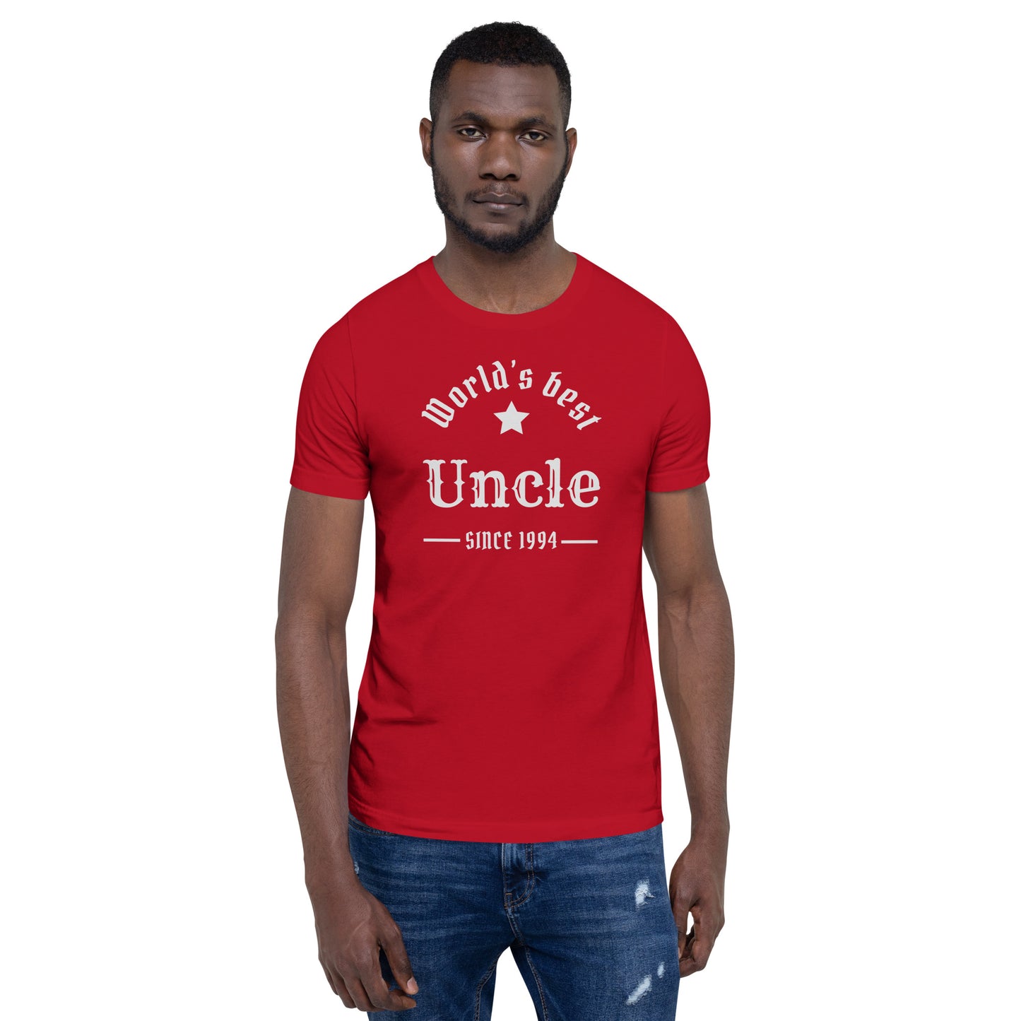 World's Best Uncle Since (Customizable Year) Unisex t-shirt