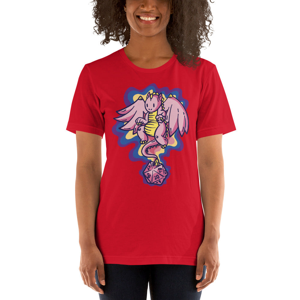 D20 Dragon Unisex t-shirt