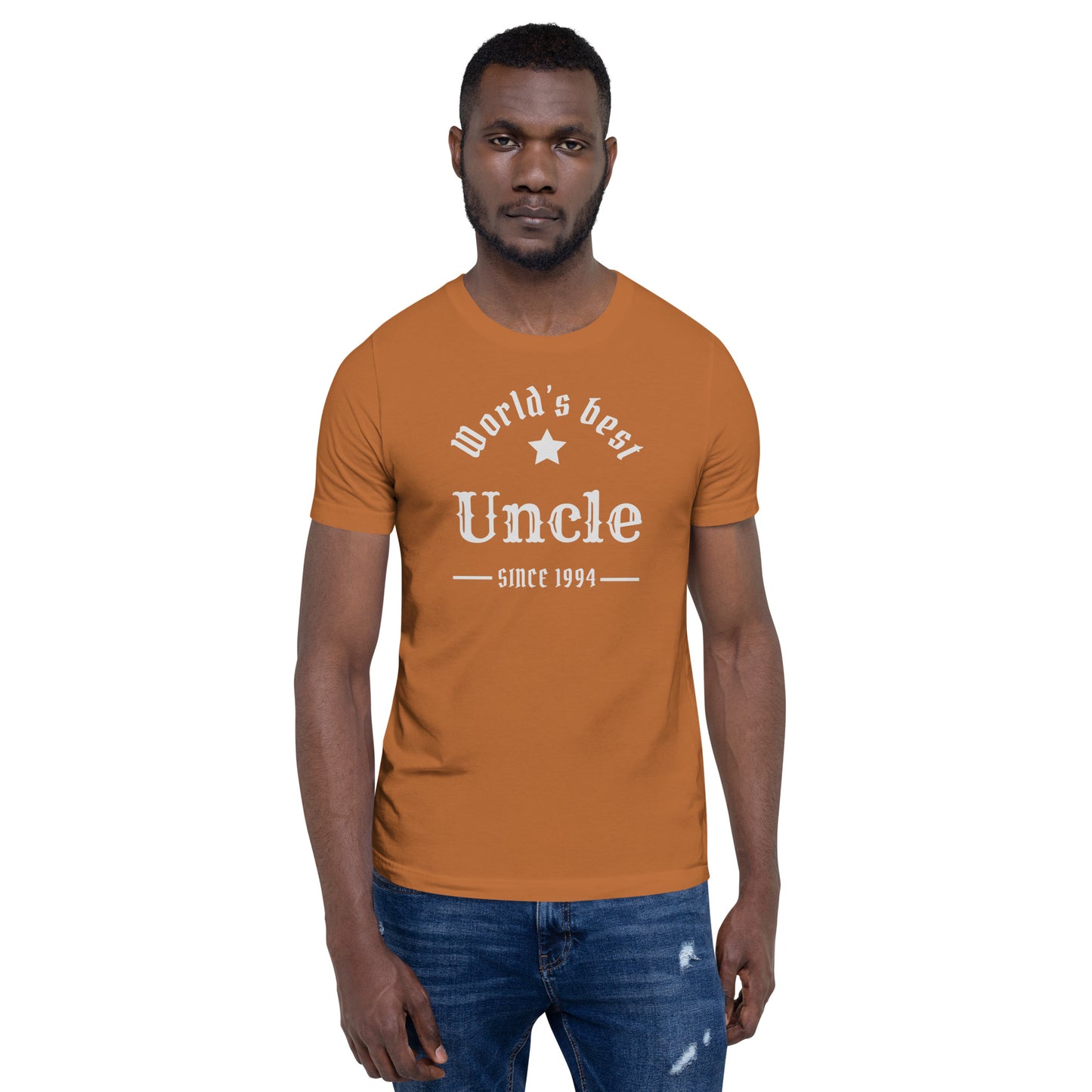 World's Best Uncle Since (Customizable Year) Unisex t-shirt