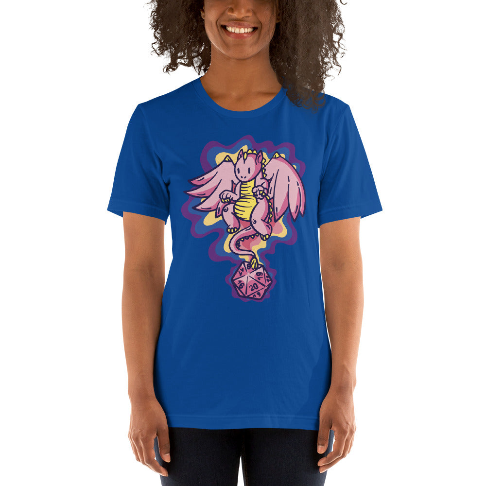 D20 Dragon Unisex t-shirt