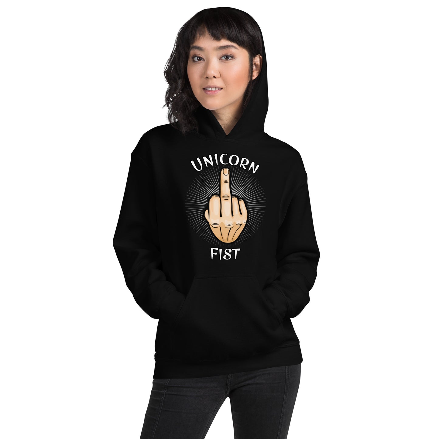 Unicorn Fist Unisex Unisex Hoodie