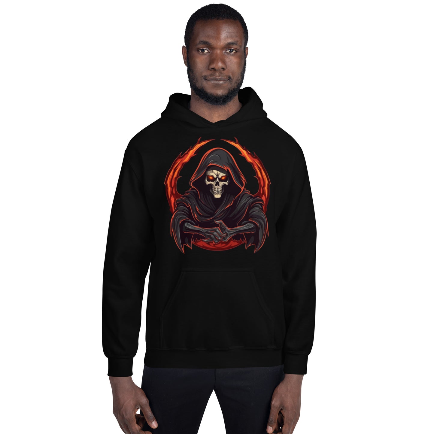 Fiery Reaper Unisex Hoodie