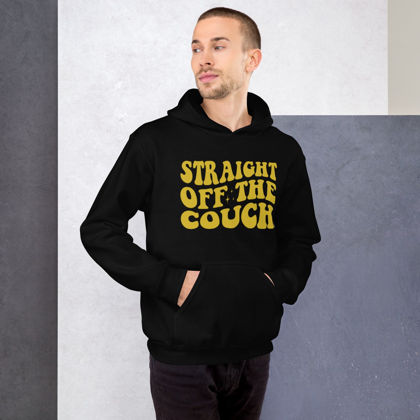 Straight Off The Couch Unisex Hoodie