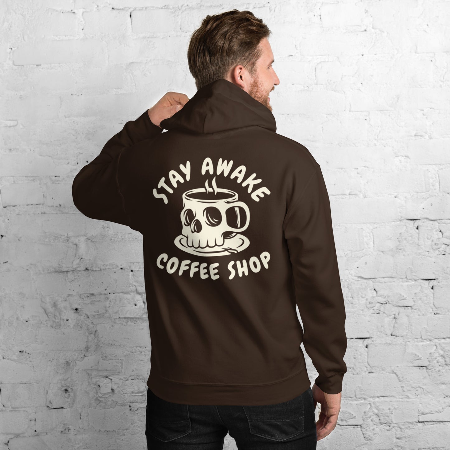 Stay Awake Coffee Shop Unisex Hoodie