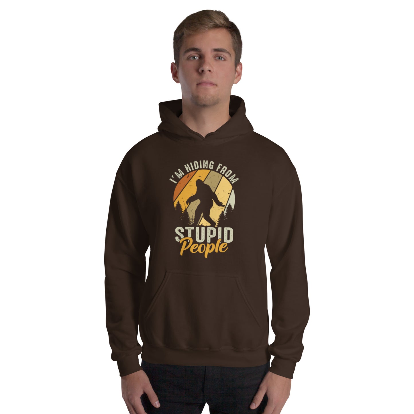 I'm Hiding from Stupid People Unisex Hoodie