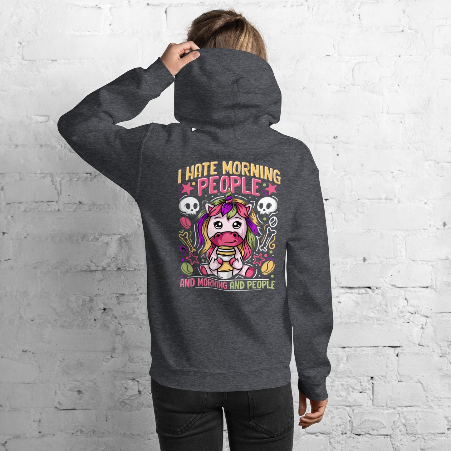 I Hate Morning People Unisex Hoodie